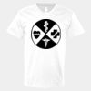 V-Neck Heavy Cotton 100% T-Shirt Thumbnail