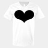 V-Neck Heavy Cotton 100% T-Shirt Thumbnail