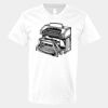 V-Neck Heavy Cotton 100% T-Shirt Thumbnail
