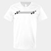 V-Neck Heavy Cotton 100% T-Shirt Thumbnail