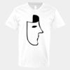 V-Neck Heavy Cotton 100% T-Shirt Thumbnail