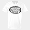 V-Neck Heavy Cotton 100% T-Shirt Thumbnail