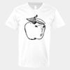 V-Neck Heavy Cotton 100% T-Shirt Thumbnail