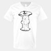 V-Neck Heavy Cotton 100% T-Shirt Thumbnail