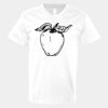 V-Neck Heavy Cotton 100% T-Shirt Thumbnail