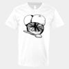 V-Neck Heavy Cotton 100% T-Shirt Thumbnail