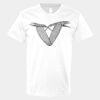 V-Neck Heavy Cotton 100% T-Shirt Thumbnail