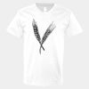 V-Neck Heavy Cotton 100% T-Shirt Thumbnail