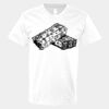 V-Neck Heavy Cotton 100% T-Shirt Thumbnail
