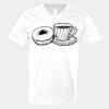 V-Neck Heavy Cotton 100% T-Shirt Thumbnail