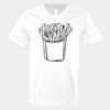 V-Neck Heavy Cotton 100% T-Shirt Thumbnail