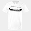 V-Neck Heavy Cotton 100% T-Shirt Thumbnail