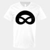 V-Neck Heavy Cotton 100% T-Shirt Thumbnail