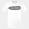 V-Neck Heavy Cotton 100% T-Shirt Thumbnail