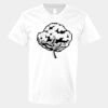 V-Neck Heavy Cotton 100% T-Shirt Thumbnail