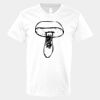 V-Neck Heavy Cotton 100% T-Shirt Thumbnail