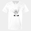 V-Neck Heavy Cotton 100% T-Shirt Thumbnail