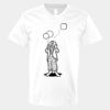 V-Neck Heavy Cotton 100% T-Shirt Thumbnail