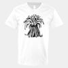 V-Neck Heavy Cotton 100% T-Shirt Thumbnail