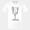 V-Neck Heavy Cotton 100% T-Shirt Thumbnail
