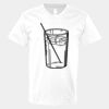 V-Neck Heavy Cotton 100% T-Shirt Thumbnail