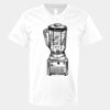 V-Neck Heavy Cotton 100% T-Shirt Thumbnail
