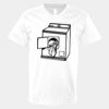 V-Neck Heavy Cotton 100% T-Shirt Thumbnail