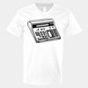 V-Neck Heavy Cotton 100% T-Shirt Thumbnail