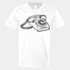 V-Neck Heavy Cotton 100% T-Shirt Thumbnail
