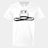 V-Neck Heavy Cotton 100% T-Shirt Thumbnail