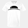 V-Neck Heavy Cotton 100% T-Shirt Thumbnail