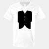V-Neck Heavy Cotton 100% T-Shirt Thumbnail