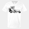 V-Neck Heavy Cotton 100% T-Shirt Thumbnail
