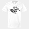 V-Neck Heavy Cotton 100% T-Shirt Thumbnail