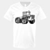 V-Neck Heavy Cotton 100% T-Shirt Thumbnail