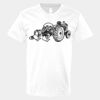V-Neck Heavy Cotton 100% T-Shirt Thumbnail
