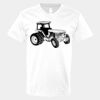 V-Neck Heavy Cotton 100% T-Shirt Thumbnail