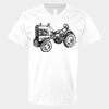 V-Neck Heavy Cotton 100% T-Shirt Thumbnail