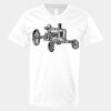 V-Neck Heavy Cotton 100% T-Shirt Thumbnail