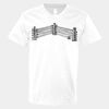 V-Neck Heavy Cotton 100% T-Shirt Thumbnail