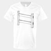 V-Neck Heavy Cotton 100% T-Shirt Thumbnail