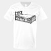 V-Neck Heavy Cotton 100% T-Shirt Thumbnail