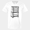 V-Neck Heavy Cotton 100% T-Shirt Thumbnail