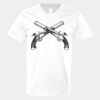 V-Neck Heavy Cotton 100% T-Shirt Thumbnail