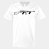 V-Neck Heavy Cotton 100% T-Shirt Thumbnail