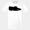 V-Neck Heavy Cotton 100% T-Shirt Thumbnail