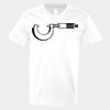 V-Neck Heavy Cotton 100% T-Shirt Thumbnail