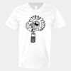 V-Neck Heavy Cotton 100% T-Shirt Thumbnail