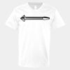 V-Neck Heavy Cotton 100% T-Shirt Thumbnail