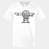 V-Neck Heavy Cotton 100% T-Shirt Thumbnail